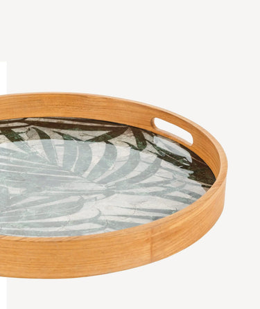 Round Fire Pit Table - Green